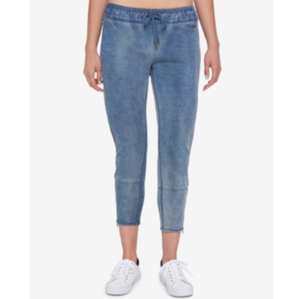 Tommy Hilfiger Sport Cotton Cropped Jogger Pants